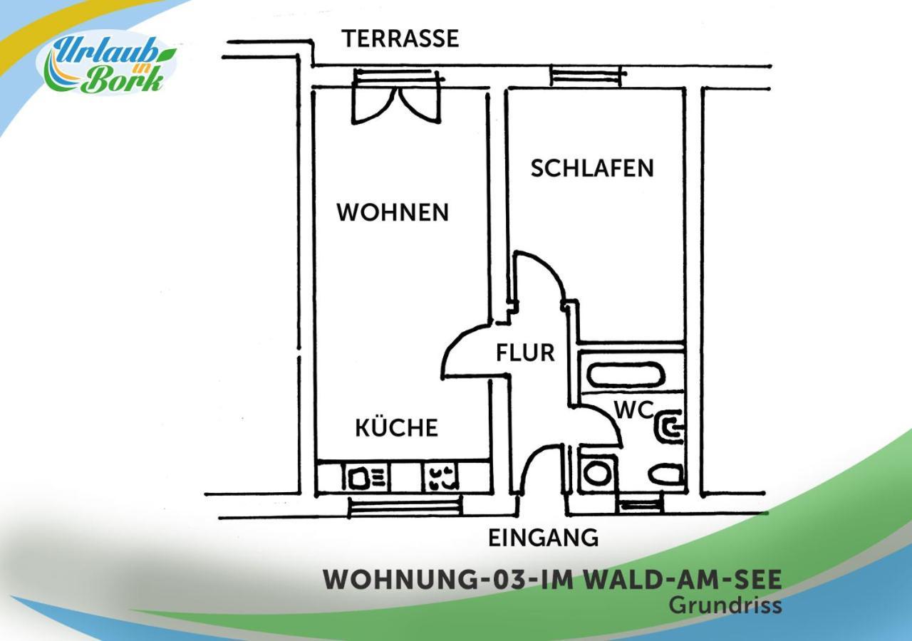Jagd-Angler-Suite-04-Im-Wald-Am-See Kyritz Esterno foto