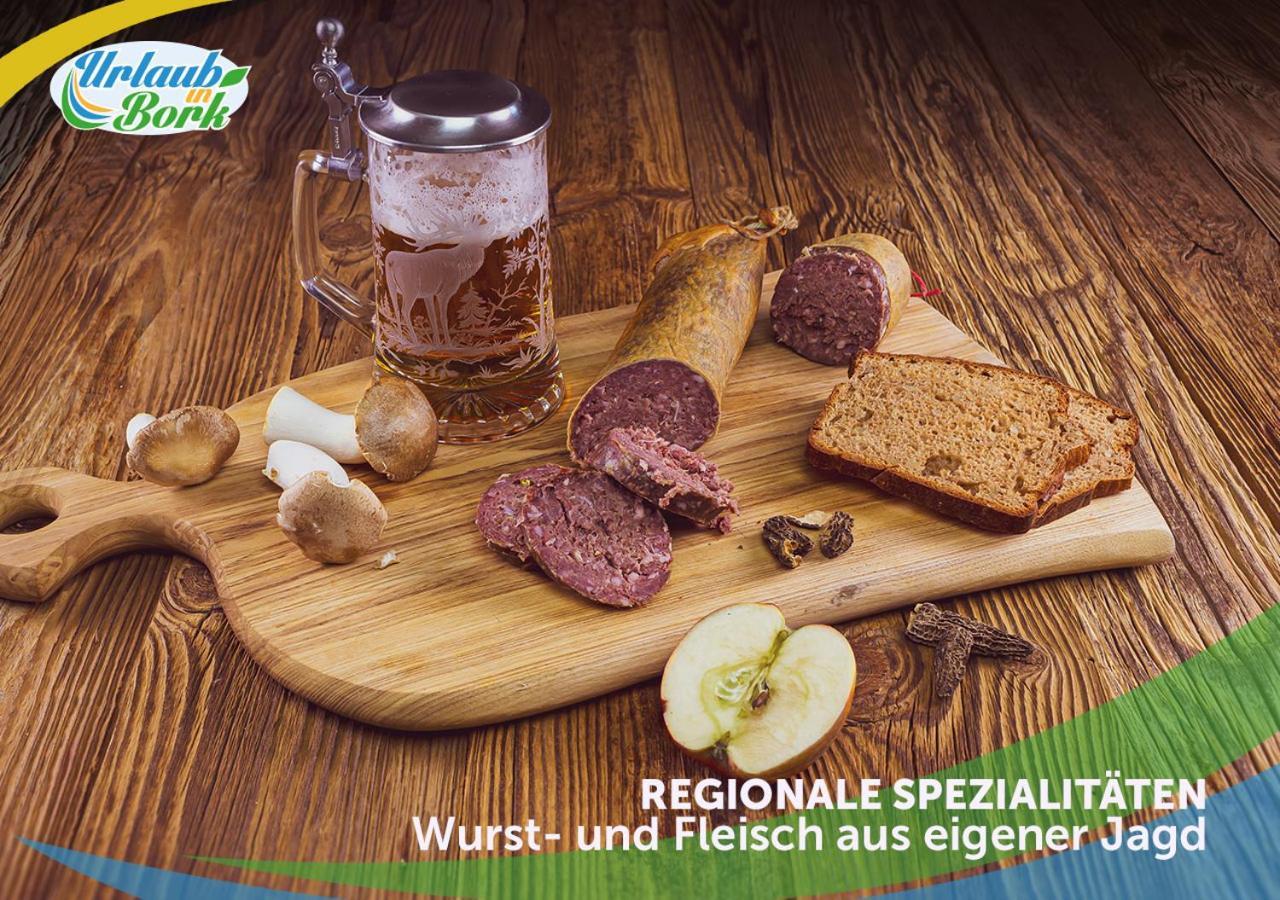 Jagd-Angler-Suite-04-Im-Wald-Am-See Kyritz Esterno foto