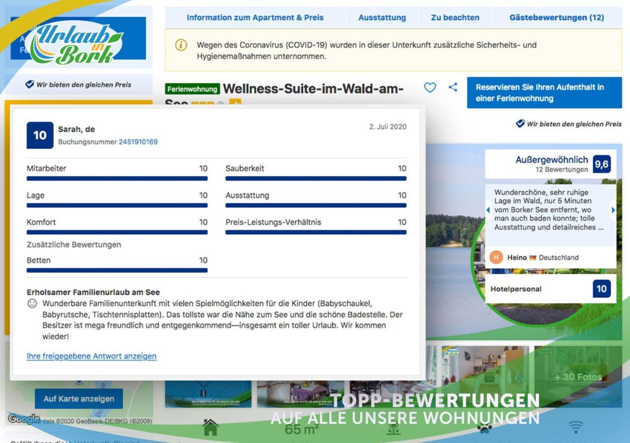 Jagd-Angler-Suite-04-Im-Wald-Am-See Kyritz Esterno foto